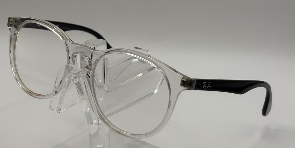 Ray-Ban RB1554 3541 Clear Black Kids Eyeglasses Frame 48-16-130